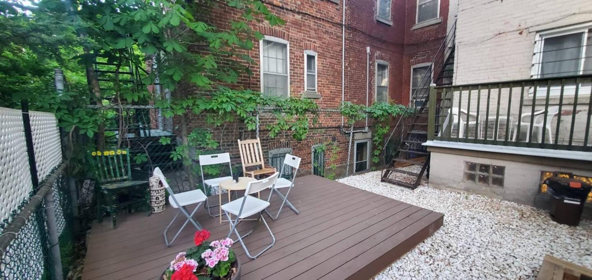 Heart Of Mtr For Memerable Experiance 2 Backyard 7Minmetro Fully Renovated & Equipped Montréal Extérieur photo